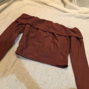 Off the shoulder top